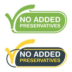 No Added Preservatives Icon Vector Images Over