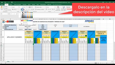 Registro De Evidencias Y Retroalimentaci N Del Estudiante Aprendo En