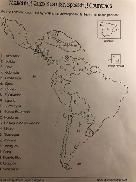 Spanish Speaking Countries Diagram Diagram Quizlet