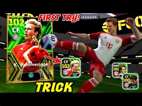 Trick To Get 102 Rated Rummenigge Trick To Get Epic FC Bayern Munich