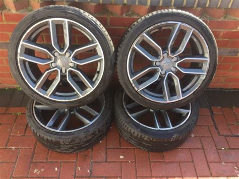 ORIGINAL Audi S3 RS3 RS4 18 Alloys Wheel Rims Set 18s S4 Rs VW