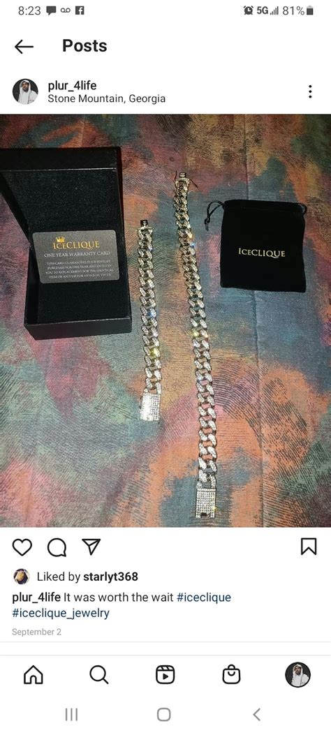 24K Cuban Chain & Cuban Bracelet Bundle - Gold/White Gold - (TODAY ONL ...