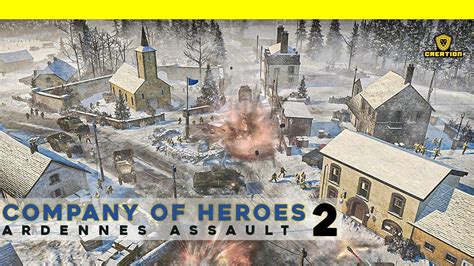 Company Of Heroes 2 Ardennes Assault Gameplay 5k Uhd Mission 1