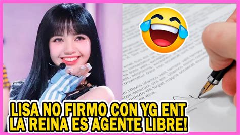 OFICIAL BLACKPINK NO RENUEVA CONTRATOS INDIVIDUALES LISA TENDRÁ SU