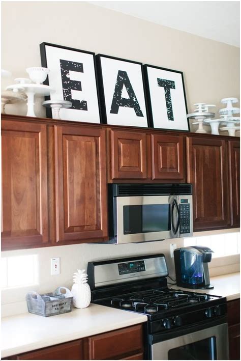 How Do I Fill The Space Above My Kitchen Cabinets At Emily Ronald Blog