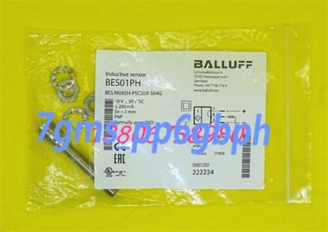 Pcs New In Box Balluff Proximity Switch Bes Ph Bes M Eh Psc B S G