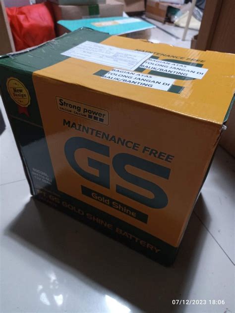 Aki GS GOLD SHINE MF Maintenance Free 80D26L NX110 5L GS MF 12V 80AH