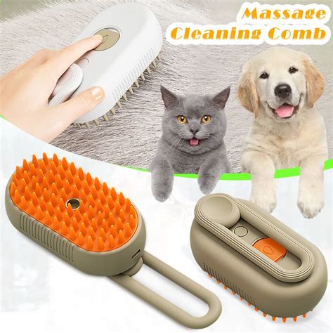 Brosse Vapeur Lectrique Pour Chien Et Chat Peigne De Toilettage Pour