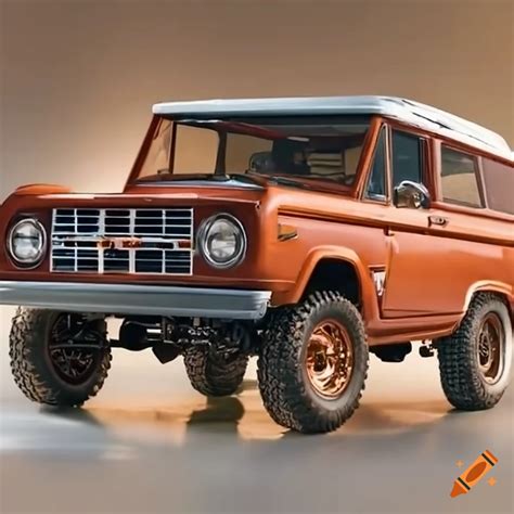 Vintage 1964 Ford Bronco Off Road Vehicle On Craiyon