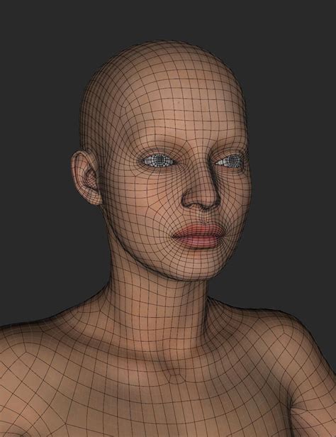 Helga Base Mesh 3D Model By Vyusur