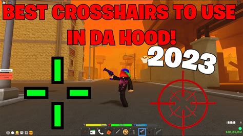 Best Crosshairs To Use In Da Hood For Better Aim 🤩 Youtube