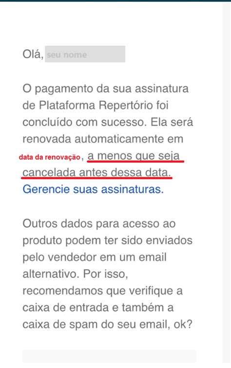 Informações Sobre Renovação Automática De Assinatura Repertório Enem