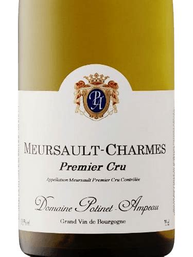 Domaine Potinet Ampeau Meursault Er Cru Charmes Vivino Us