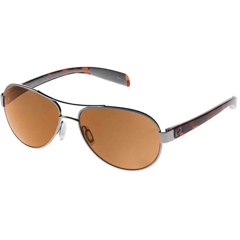 Native Eyewear Haskill Sunglasses Chrome Maple Tort Brown