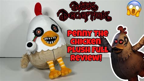 Dark Deception Penny The Chicken Plush Review Youtube