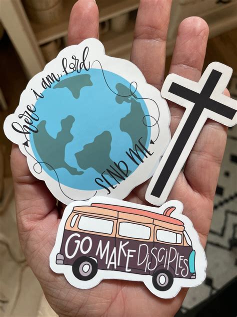 Missions Trip Sticker Set Faith Stickers Etsy