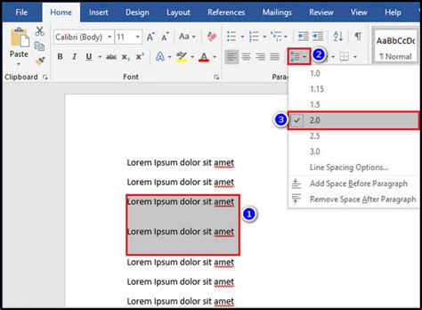 How To Double Space In Ms Word Guide For All Versions