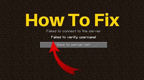 How To Fix Minecraft Java Edition Server Failed To Connect To The