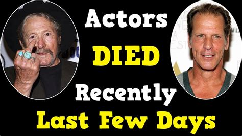 Remembering The Lives Of Two Beloved Actors Who Passed Away Yesterday