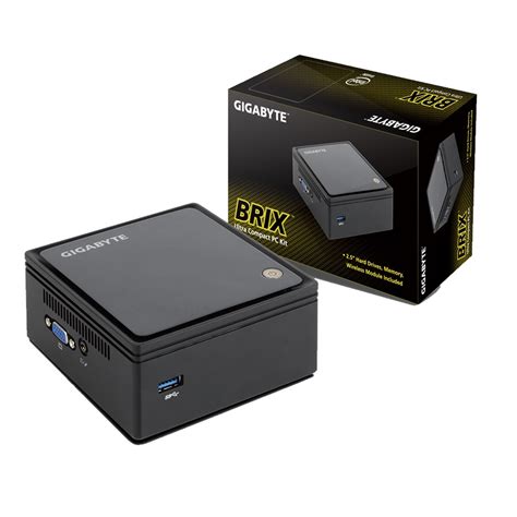 Gigabyte Brix Intel Celeron J Ghz Barebone Ultra Compact Pc Kit