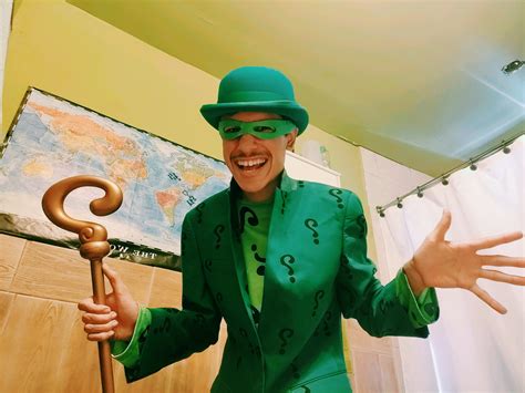 Jim Carrey Riddler Kostyme