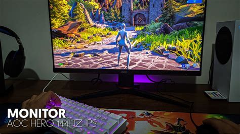 Unboxing Monitor AOC HERO 144hz IPS Tashi YouTube