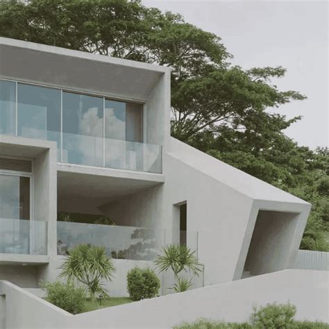 Stark beauty of a concrete house: FR House by CAZA Design | OPUMO Magazine