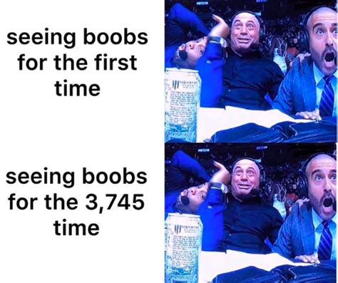 Seeing Boobs Joe Rogan Daniel Cormier And Jon Anik Ufc 248 Reaction Know Your Meme