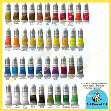 Winsor Newton Winton Oilcolor Ml Series Lazada Ph