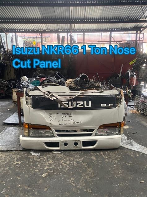 Isuzu NKR66 1 Ton Nose Cut Panel LORRY USED SPARE PARTS ENGINE