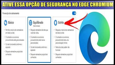 Ative Agora Mesmo Essa Op O No Microsoft Edge Chromium Para Deixar A