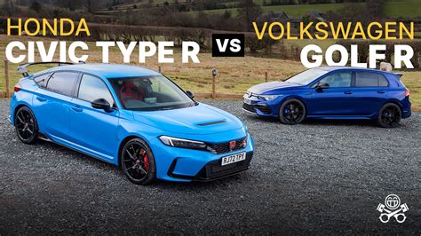 2023 Honda Civic Type R (FL5) vs VW Golf R (Mk8) | PistonHeads | Driiive TV /// Find the best ...