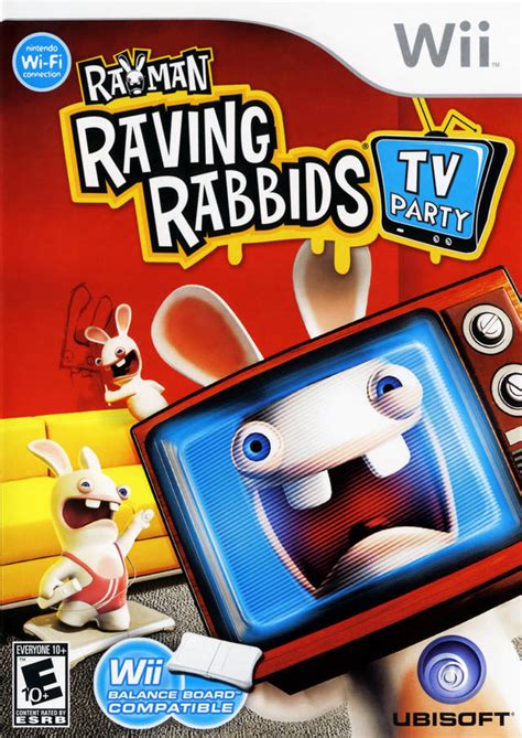 Rayman Raving Rabbids TV Party Nintendo WII Game