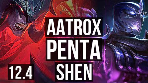 Aatrox Vs Shen Top Penta Rank Aatrox M Mastery Legendary