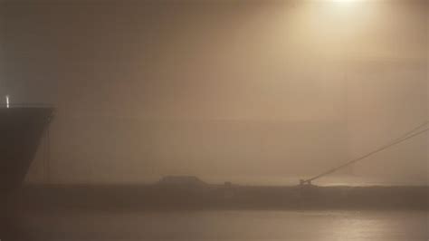 Free Images Sea Water Horizon Fog Mist Boat Skyline Night