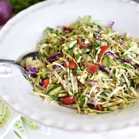 Lebanese Coleslaw Malfouf Salad Maureen Abood