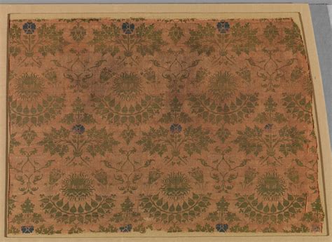 The Met: Medieval Art on Twitter: "Textile with Lions' Heads, Foliate ...