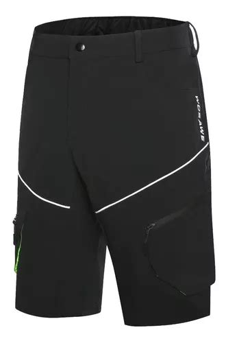 Wosawe Baggy Short Ciclismo Mtb Transpirable Pantalón Corto Cuotas