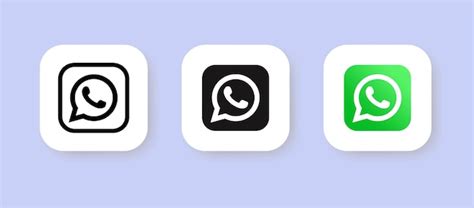 Whatsapp Diferentes Estilos Color Logotipo De Whatsapp Iconos