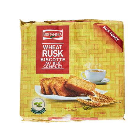 Britannia Wheat Rusk Biscotte Suji Toast 170g Lazada