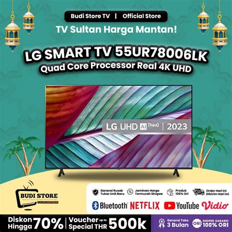 jual led tv lg   ur smart tv uhd  urlk