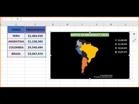 Crear Mapas En Microsoft Excel Gr Fico De Mapas En Excel Gr Fico De