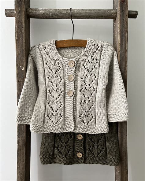 Ravelry Lilly Cardigan Pattern By The Kiwi Stitch And Knit Co