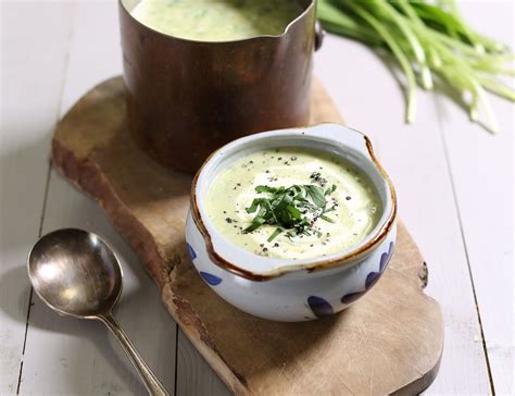 Cream Of Wild Garlic And Potato Soup Recipe Abel And Cole