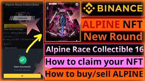 Binance Alpine NFT Alpine Race Collectible 16 Qatar New Round