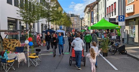 Europäische Mobilitätswoche in Friedrichshafen Park ing Day in der