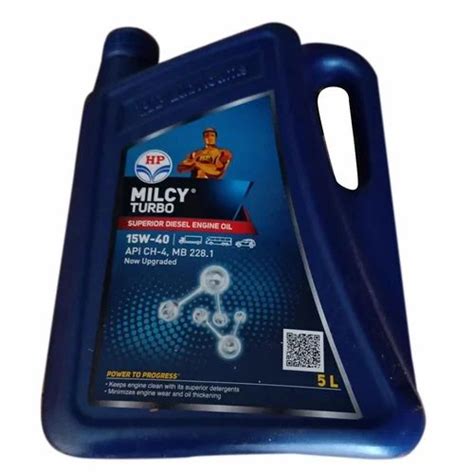 Hp Milcy Turbotech W Engine Oil Packaging Type Can Unit Pack