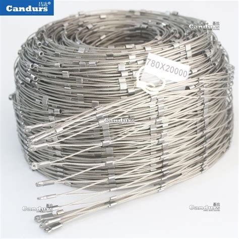 Mm Mm X Mm Flexible Stainless Steel Wire Rope Mesh Net Cd