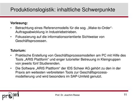 Ppt Informationsveranstaltung Zum Schwerpunkt Logistik Powerpoint