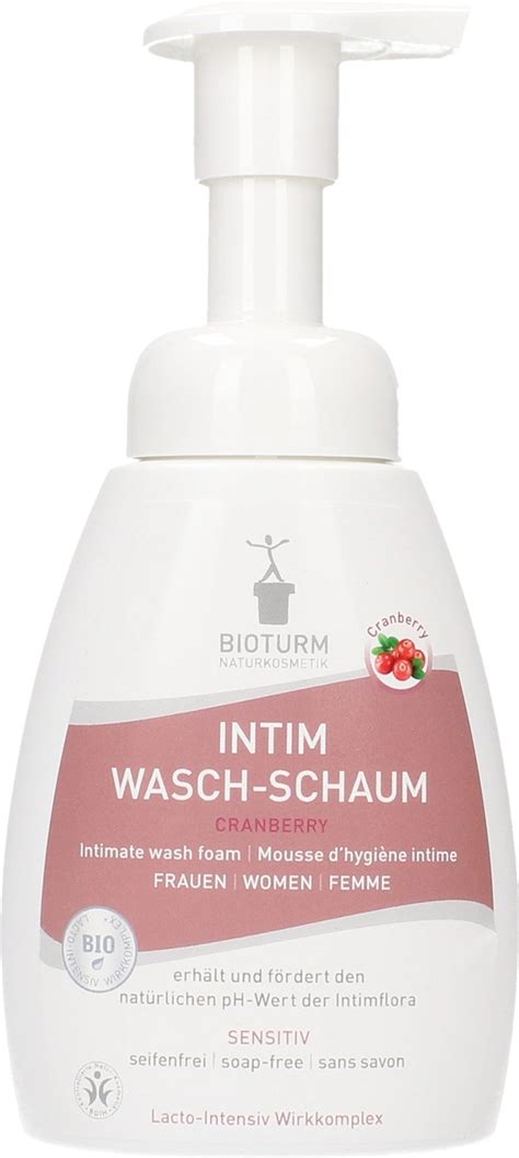 Bioturm Intimate Cranberry Cleansing Foam No Ml Ecco Verde